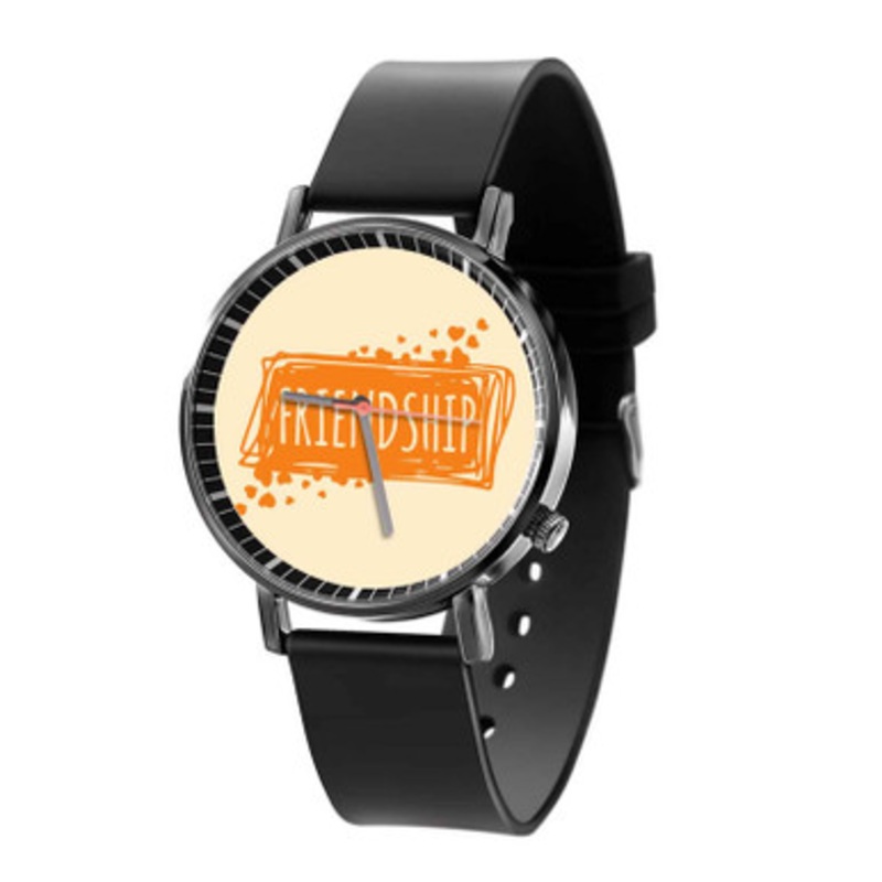 best friend Black Quartz Watch Unisex With Premium Gift Box