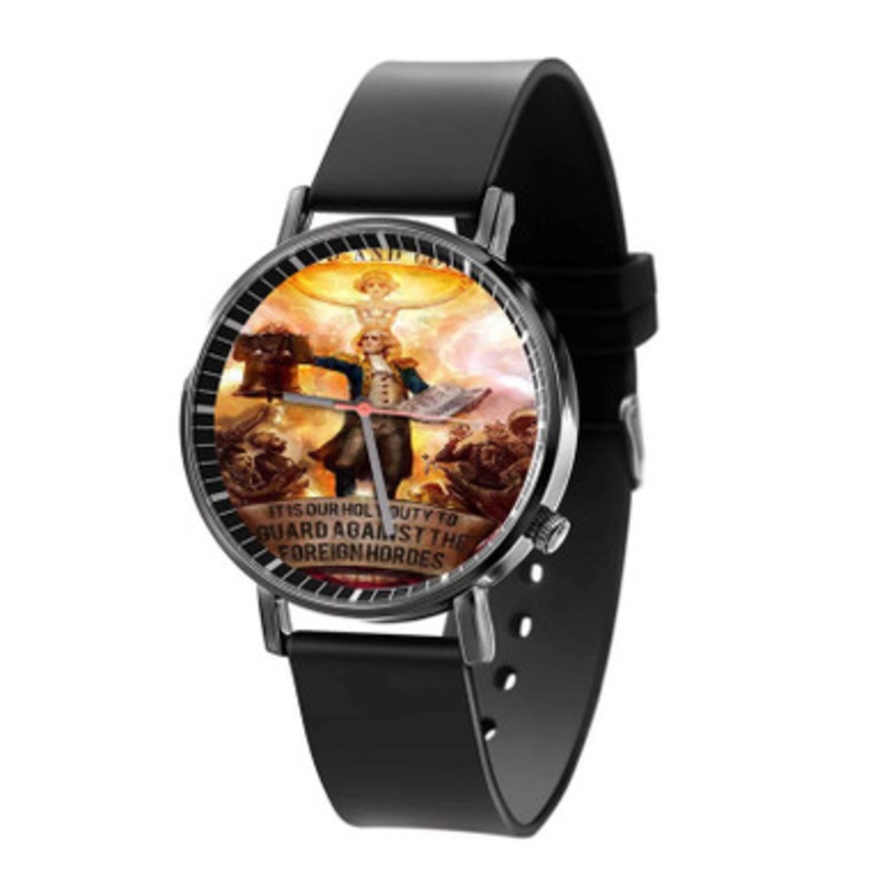 Bio Shock Infinite For Gods Unisex Black Quartz Watch With Premium Gift Box