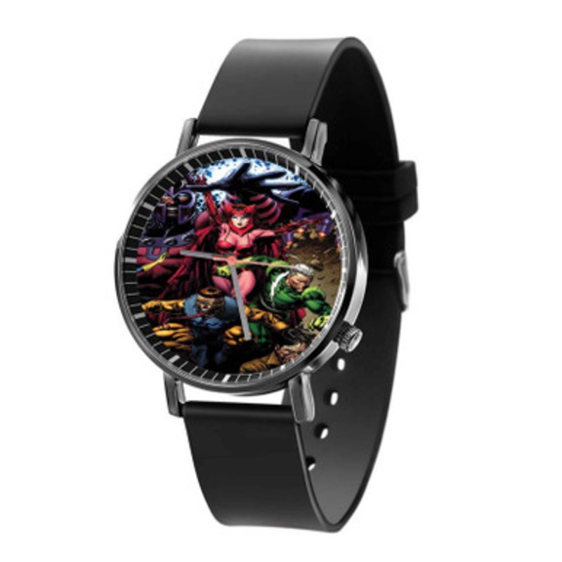Brotherhood of Evil Mutants Marvel Unisex Black Quartz Watch With Premium Gift Box