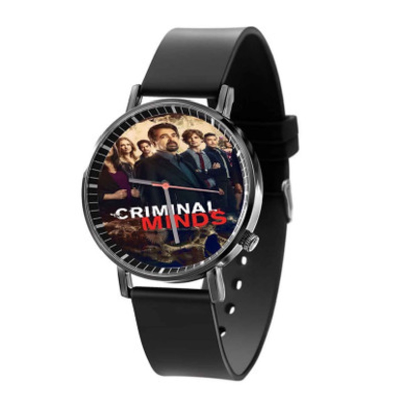 Criminal Minds Black Quartz Watch Unisex With Premium Gift Box