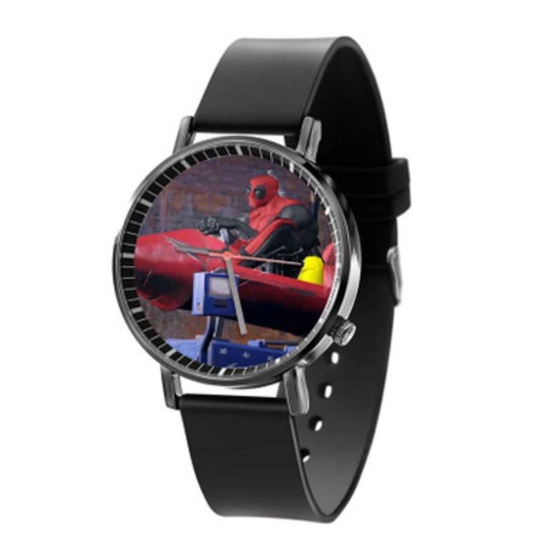 Deadpool Rocket Black Quartz Watch Unisex With Premium Gift Box