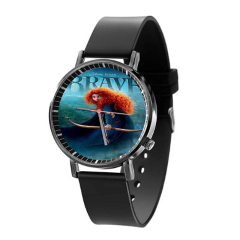 Disney Brave Black Quartz Watch Unisex With Premium Gift Box
