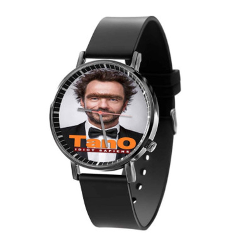 G rald De Palmas Tano Black Quartz Watch With Premium Gift Box for Unisex