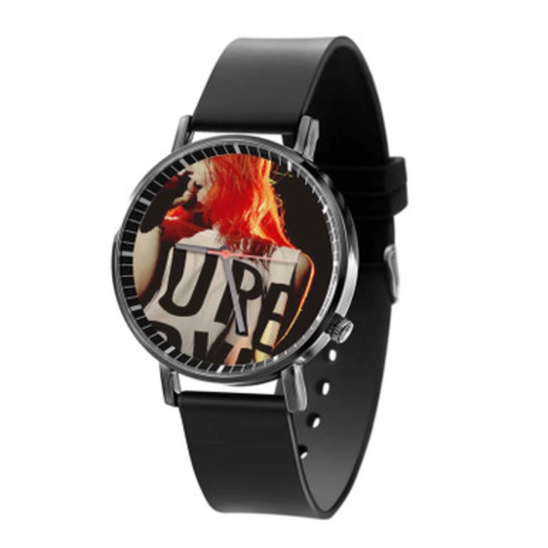 Hayley Williams Black Quartz Watch Unisex With Premium Gift Box