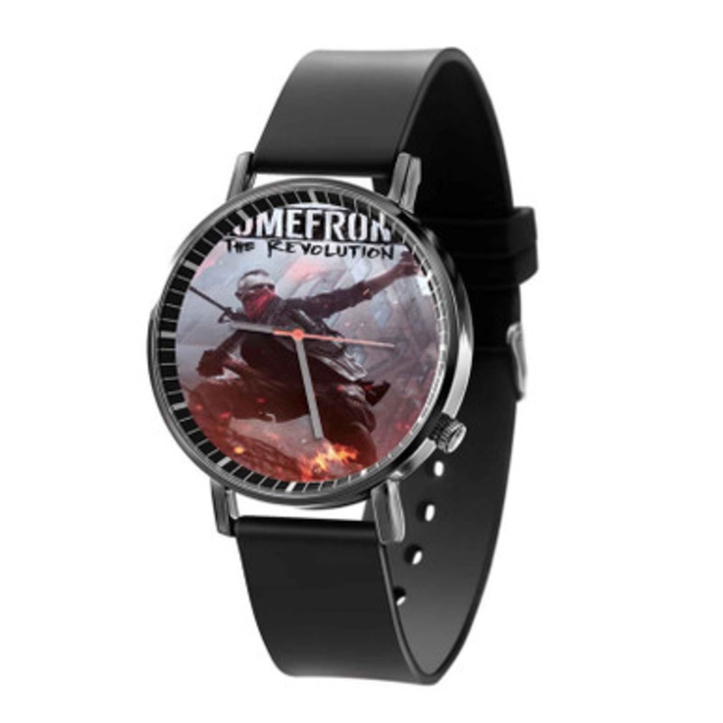 Homefront The Revolution Black Quartz Watch Unisex With Premium Gift Box