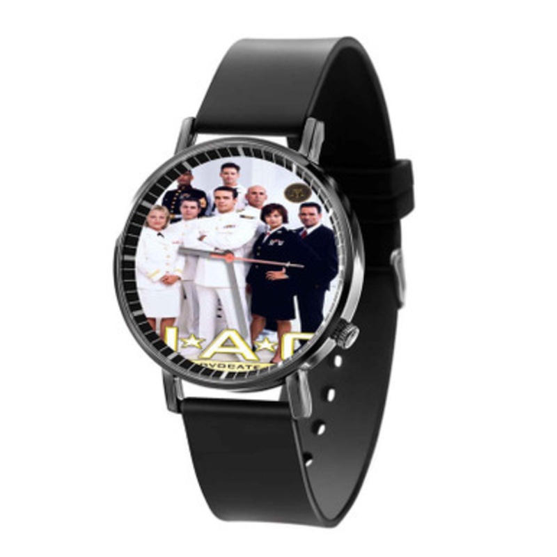 JAG Tv Show Black Quartz Watch With Premium Gift Box for Unisex