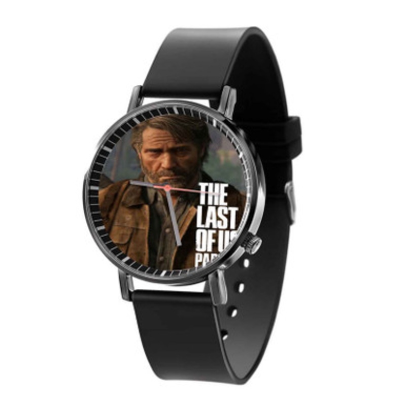 Joel The Last of Us Part 2 Black Quartz Watch With Premium Gift Box for Unisex