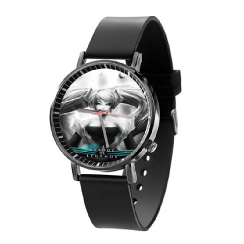League of Legends Sona Black Quartz Watch Unisex With Premium Gift Box