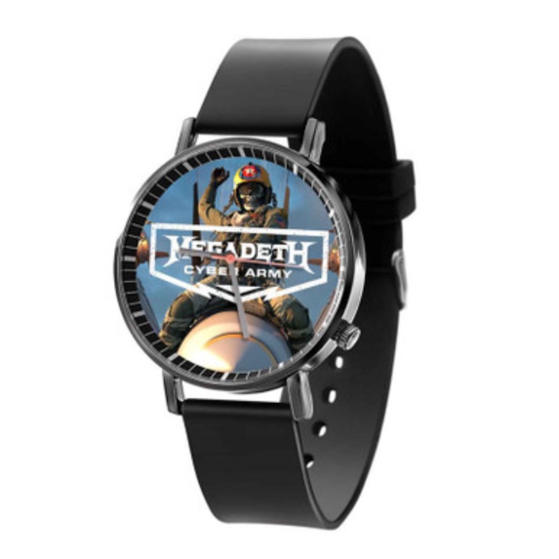 megadeth cyber army Unisex Quartz Watch With Premium Gift Box