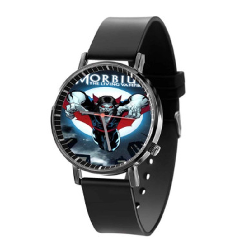 Morbius The Living Vampire Black Quartz Watch Unisex With Premium Gift Box