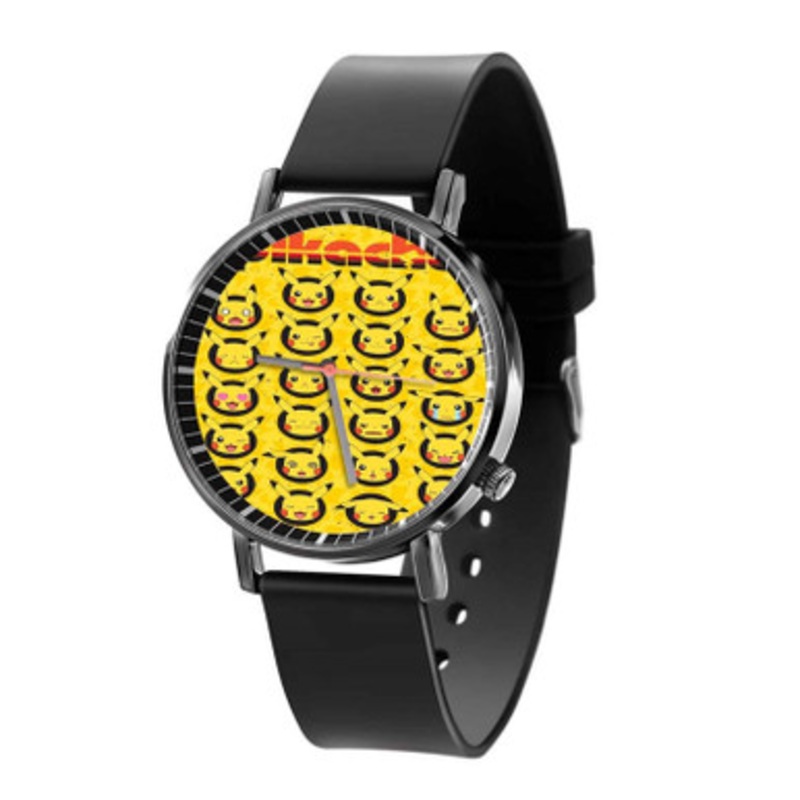 Pikachu Faces Unisex Quartz Watch With Premium Gift Box