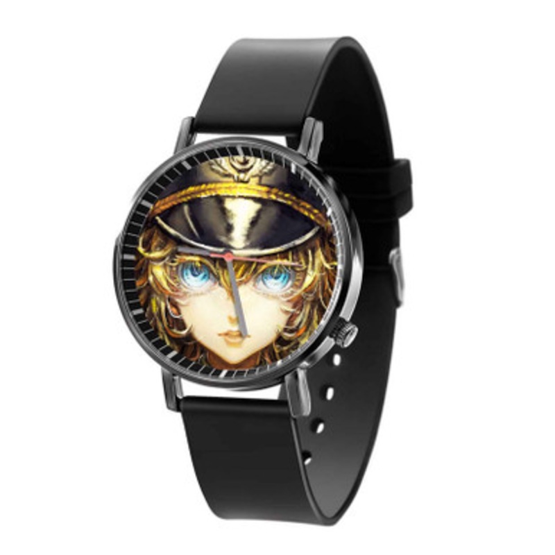 Saga of Tanya the Evil Black Quartz Watch Unisex With Premium Gift Box