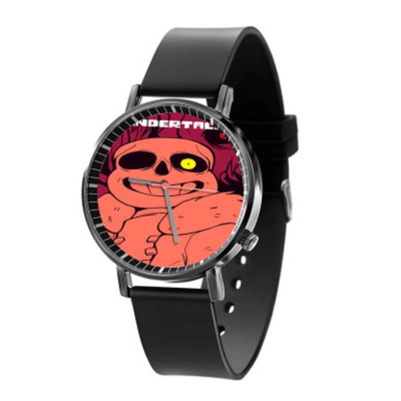Undertale Megalovania Black Quartz Watch Unisex With Premium Gift Box