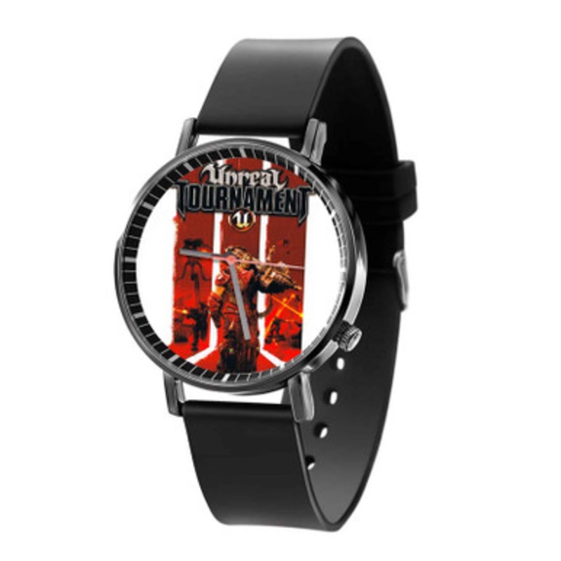 Unreal Tournament 3 Black Quartz Watch Unisex With Premium Gift Box