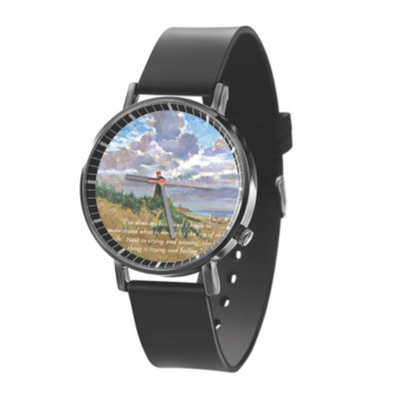 Anne Shirley Black Quartz Watch With Premium Gift Box for Unisex