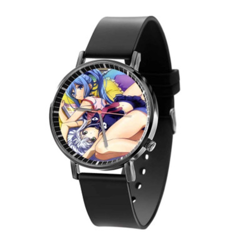 Arpeggio of Blue Steel Beautiful Girls Black Quartz Watch Unisex With Premium Gift Box