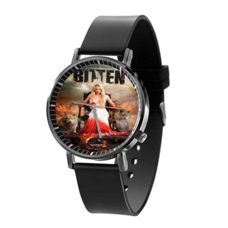 Bitten Werewolf Unisex Black Quartz Watch With Premium Gift Box