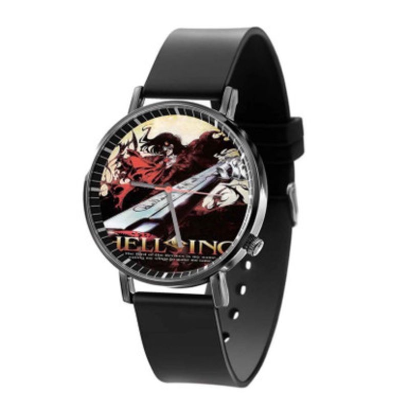 Hellsing Ultimate Black Quartz Watch Unisex With Premium Gift Box