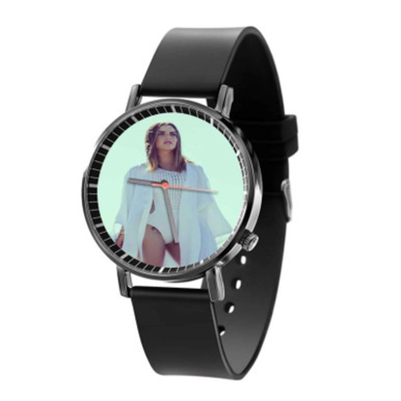 Joanna Jo Jo Levesque Unisex Black Quartz Watch With Premium Gift Box