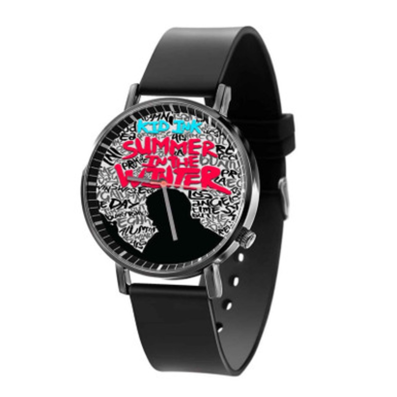 Kid Ink Promise Feat Fetty Wap Black Quartz Watch Unisex With Premium Gift Box