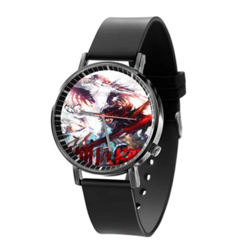 Kill la Kill Kiryuin Satsuki vs Matoi Ryuko Unisex Black Quartz Watch With Premium Gift Box