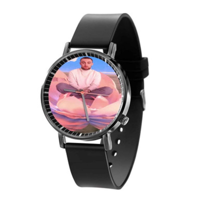 Mac Miller Good News Black Quartz Watch Unisex With Premium Gift Box