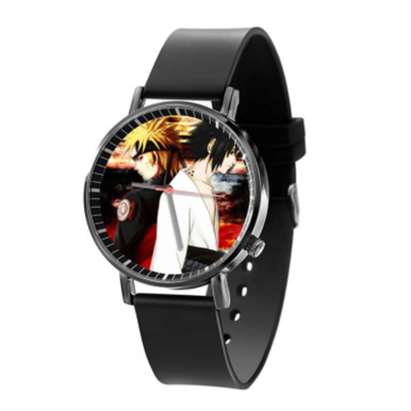 Naruto Shippuden Unisex Black Quartz Watch With Premium Gift Box