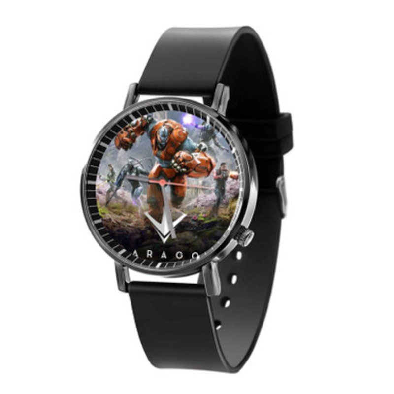 Paragon Black Quartz Watch Unisex With Premium Gift Box