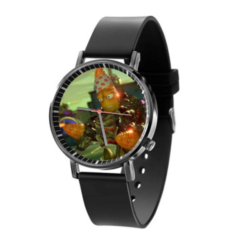Plants vs Zombies Garden Warfare 2 Unisex Black Quartz Watch With Premium Gift Box
