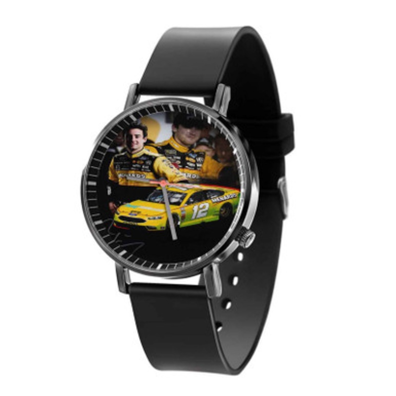 Ryan Blaney Black Quartz Watch Unisex With Premium Gift Box