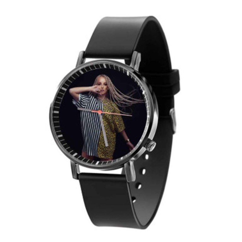 Sima Black Quartz Watch Unisex With Premium Gift Box
