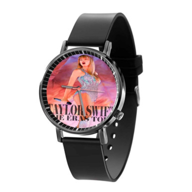Taylor Swift The Eras Tour Movie Black Quartz Watch Unisex With Premium Gift Box