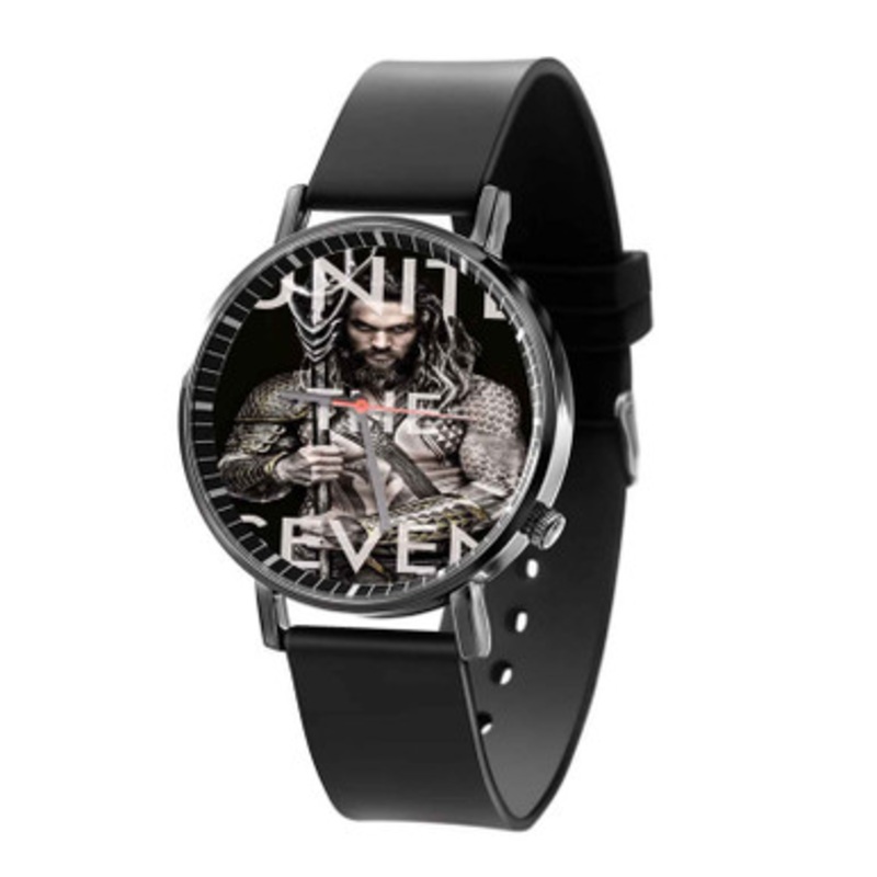 Aquaman Unite The Seven Black Quartz Watch Unisex With Premium Gift Box
