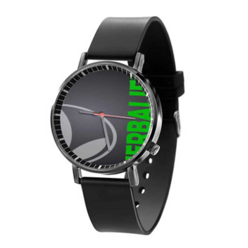Black Herbalife Black Quartz Watch Unisex With Premium Gift Box