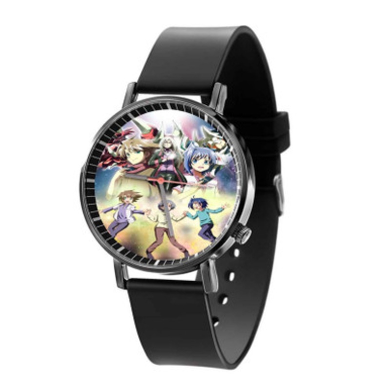 Cardfight Vanguard G Black Quartz Watch Unisex With Premium Gift Box