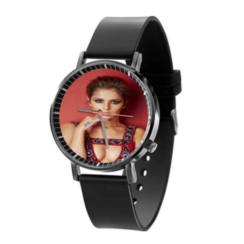 Cheryl Cole Red Black Quartz Watch Unisex With Premium Gift Box