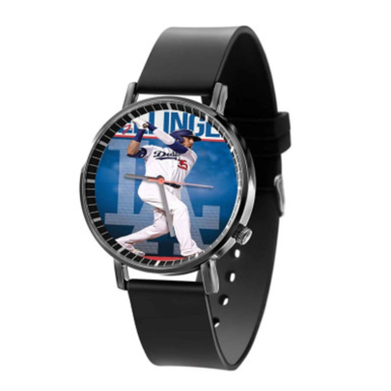 Cody Bellinger MLB Los Angeles Dodgers Black Quartz Watch Unisex With Premium Gift Box