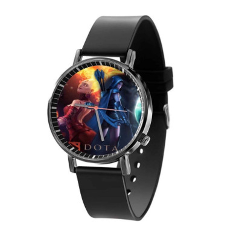 Dota 2 Great Unisex Black Quartz Watch With Premium Gift Box