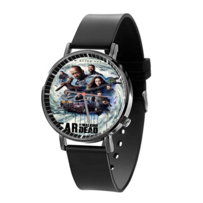 Fear The Walking Dead TV Series Black Quartz Watch Unisex With Premium Gift Box
