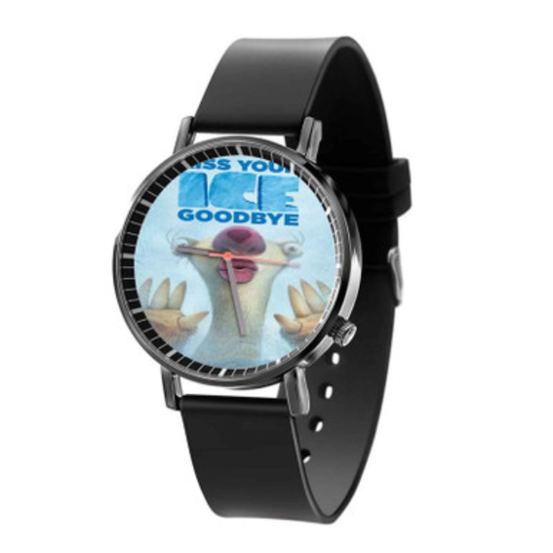 Ice Age Collision Course Unisex Black Quartz Watch With Premium Gift Box