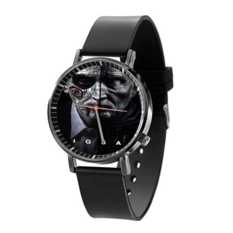 Jigsaw Black Quartz Watch Unisex With Premium Gift Box