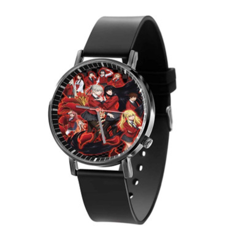 Kakegurui Black Quartz Watch Unisex With Premium Gift Box