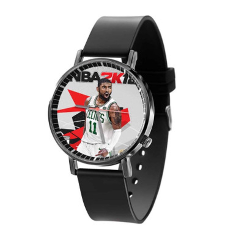 Kyrie Irving NBA 2k18 Black Quartz Watch With Premium Gift Box for Unisex