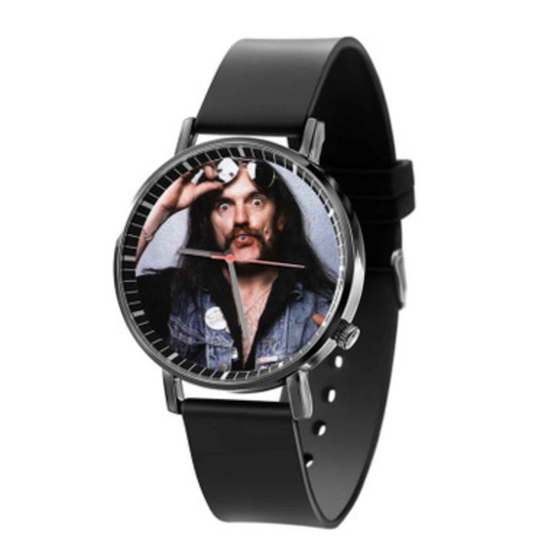 Lemmy Kilmister Unisex Black Quartz Watch With Premium Gift Box