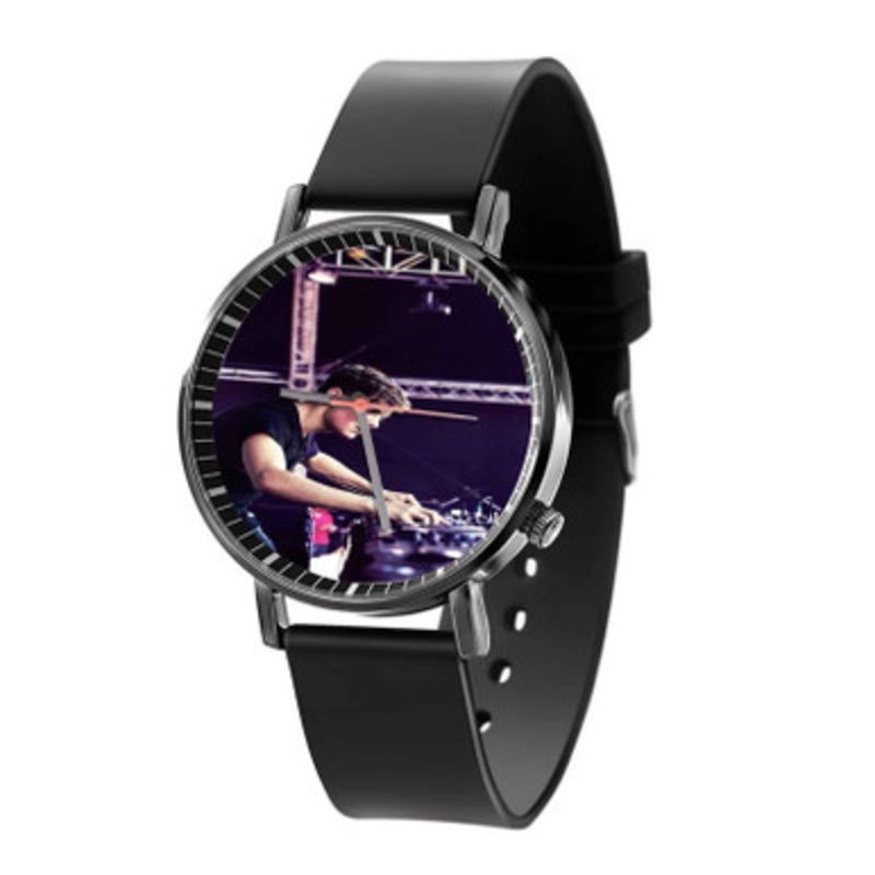 Martin Garrix Art Arts Black Quartz Watch Unisex With Premium Gift Box