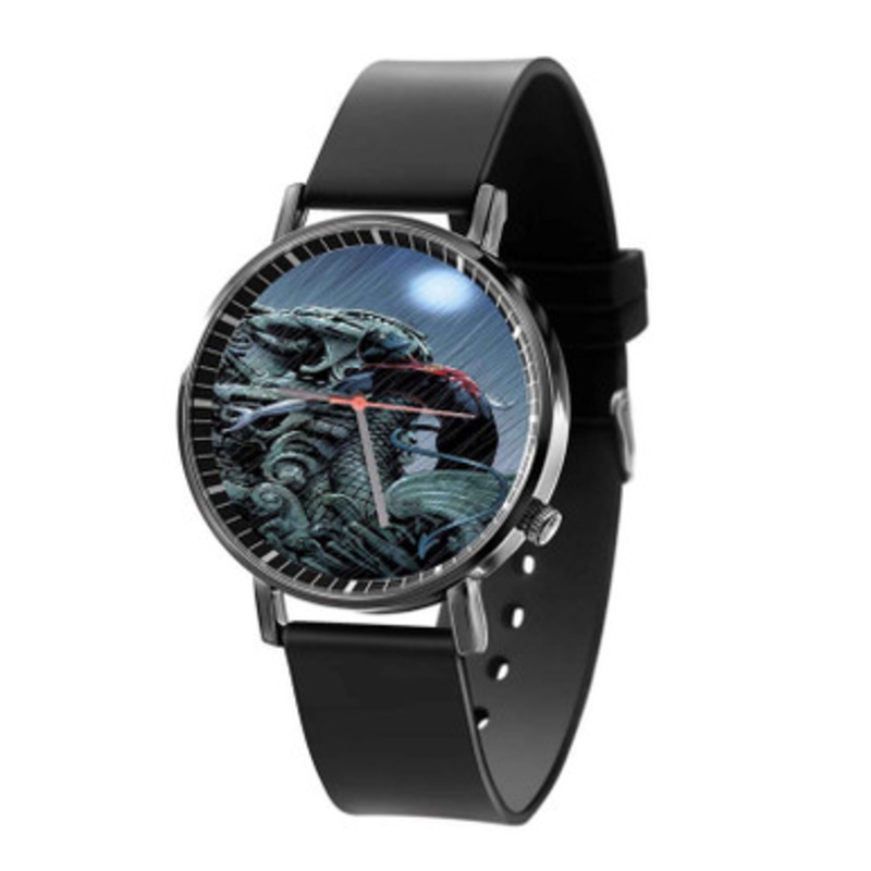 Nightcrawler Black Quartz Watch Unisex With Premium Gift Box