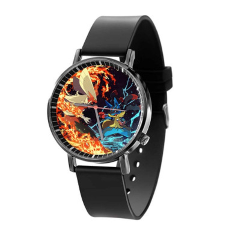 Pokk n Tournament Unisex Black Quartz Watch With Premium Gift Box