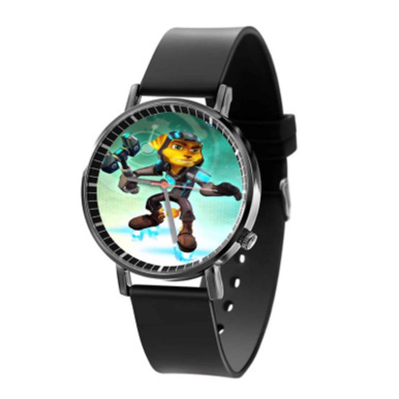 Ratchet from Ratchet Clank Unisex Black Quartz Watch With Premium Gift Box