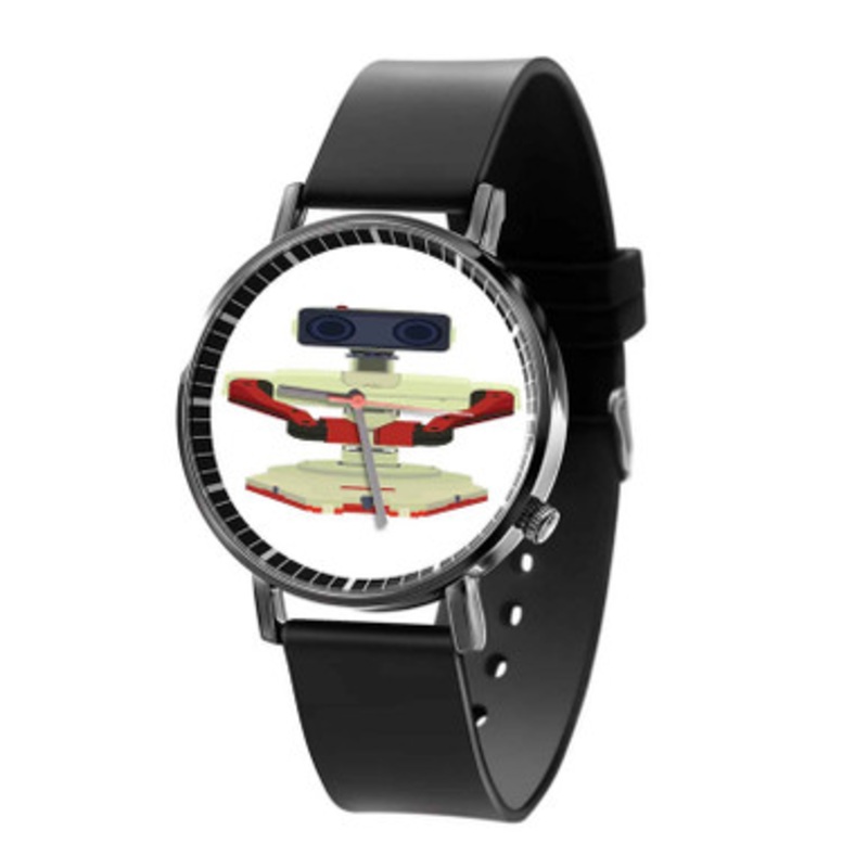 Rob The Robot Games Black Quartz Watch Unisex With Premium Gift Box