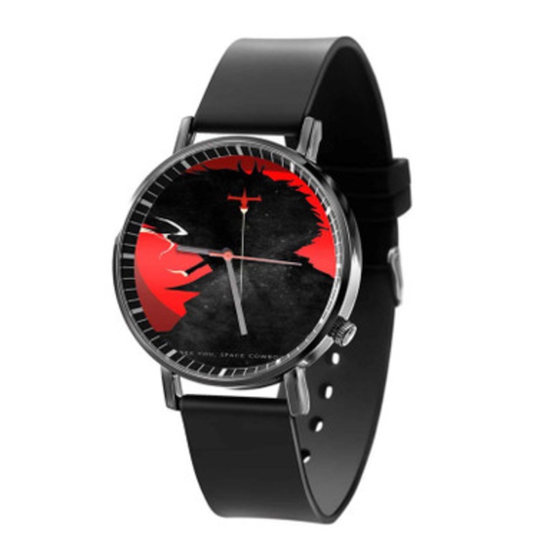 Spike Spiegel Cowboy Bebop Anime Black Quartz Watch Unisex With Premium Gift Box